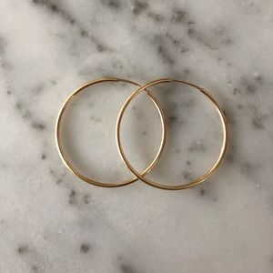Gold Filled Hoops